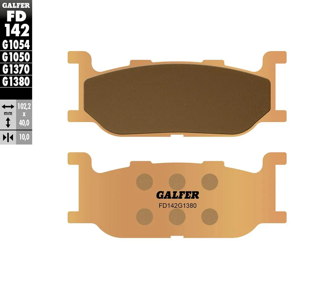 Galfer Hh Sintered Brake Pads - Front