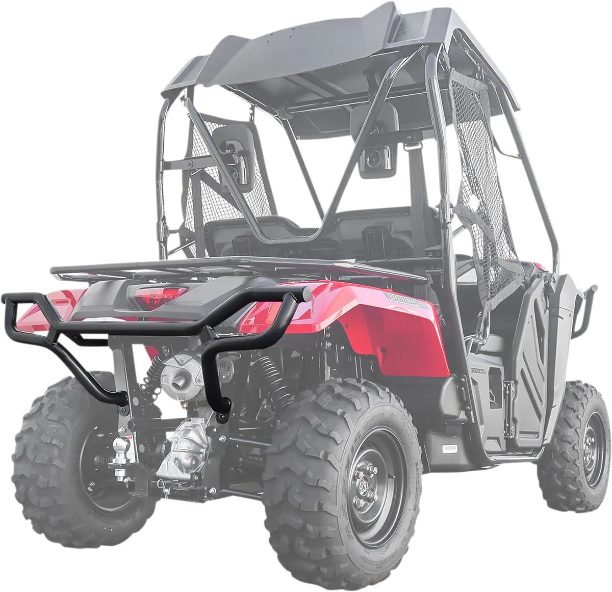Moose Offroad Rear Bumper For Added Protection