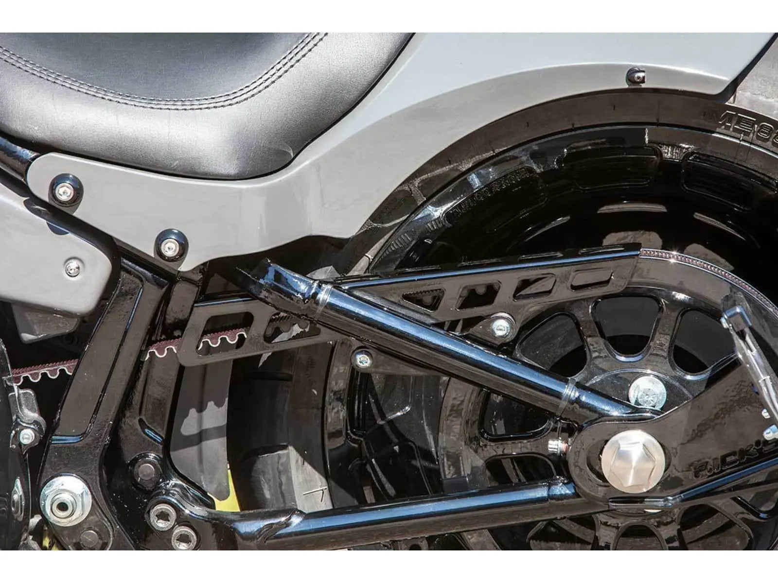 Rick's Motorcycles Belt Guard for Drive Belt Protection
