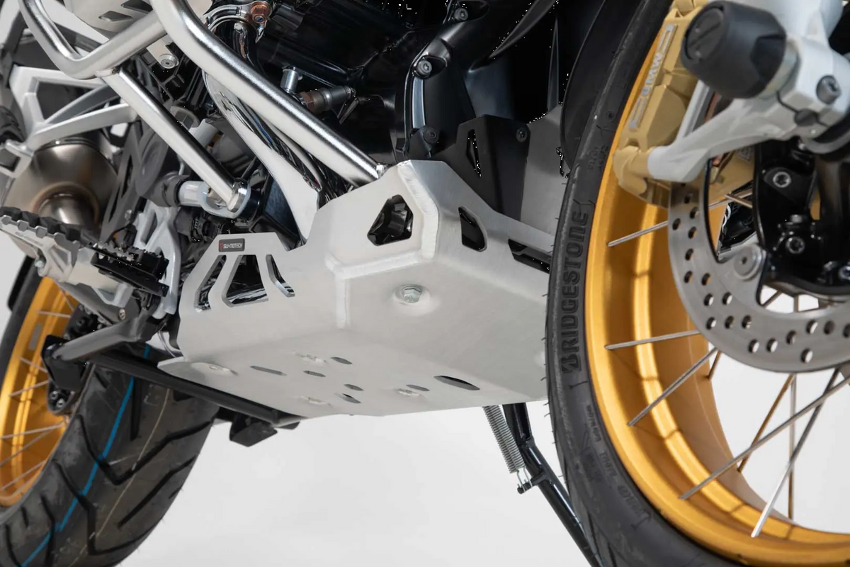 SW-Motech Aluminium Engine Guard - Silver - MSS.07.904.10002/S