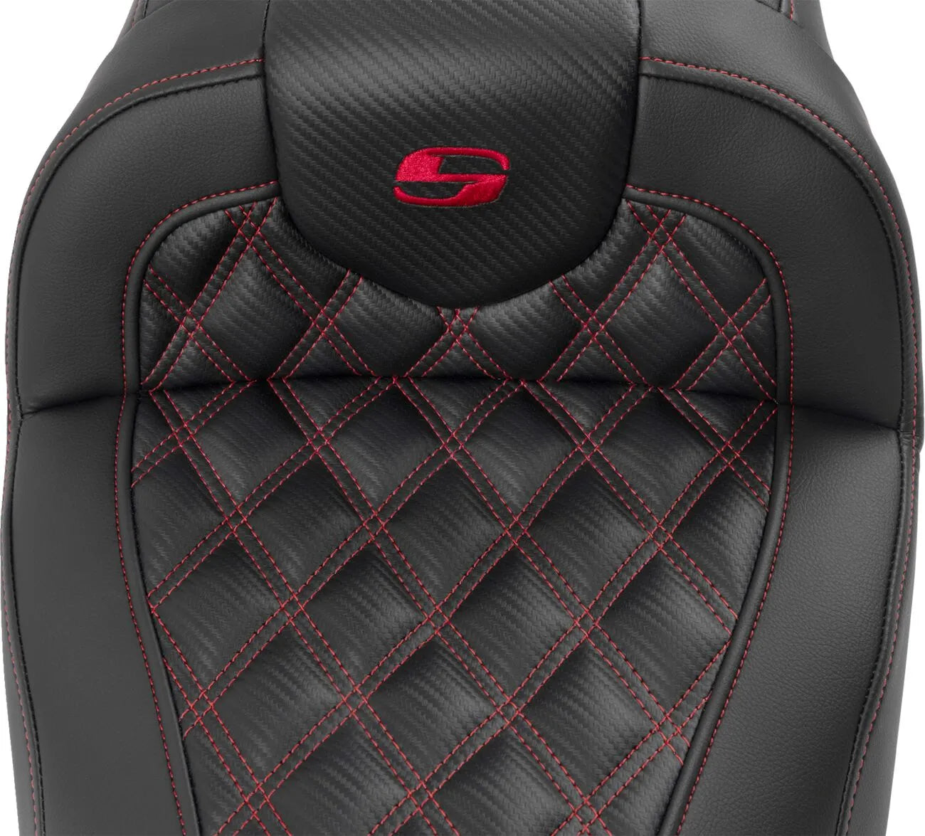 Saddlemen Roadsofa Lattice Stitch Seat - For Harley Davidson