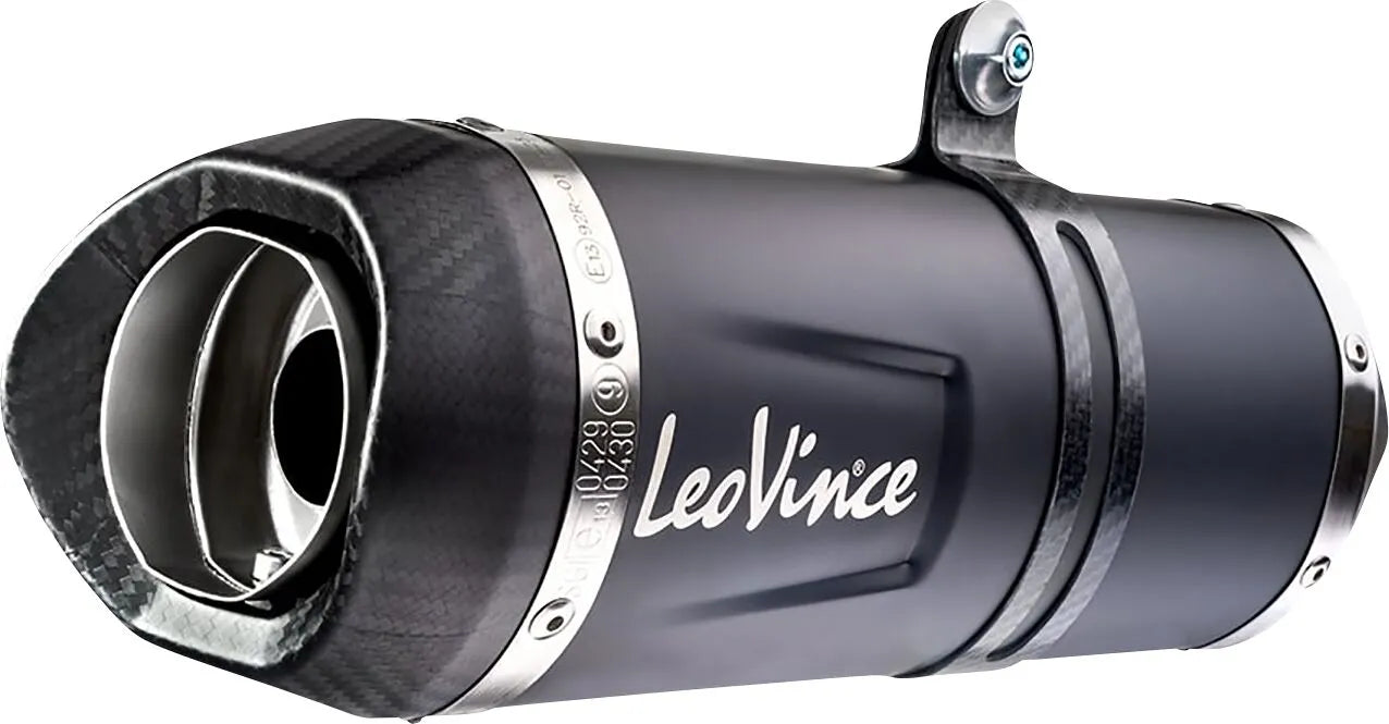 Leovince Lv One Evo Black Komplettanlage - ECE Straßenzulassung