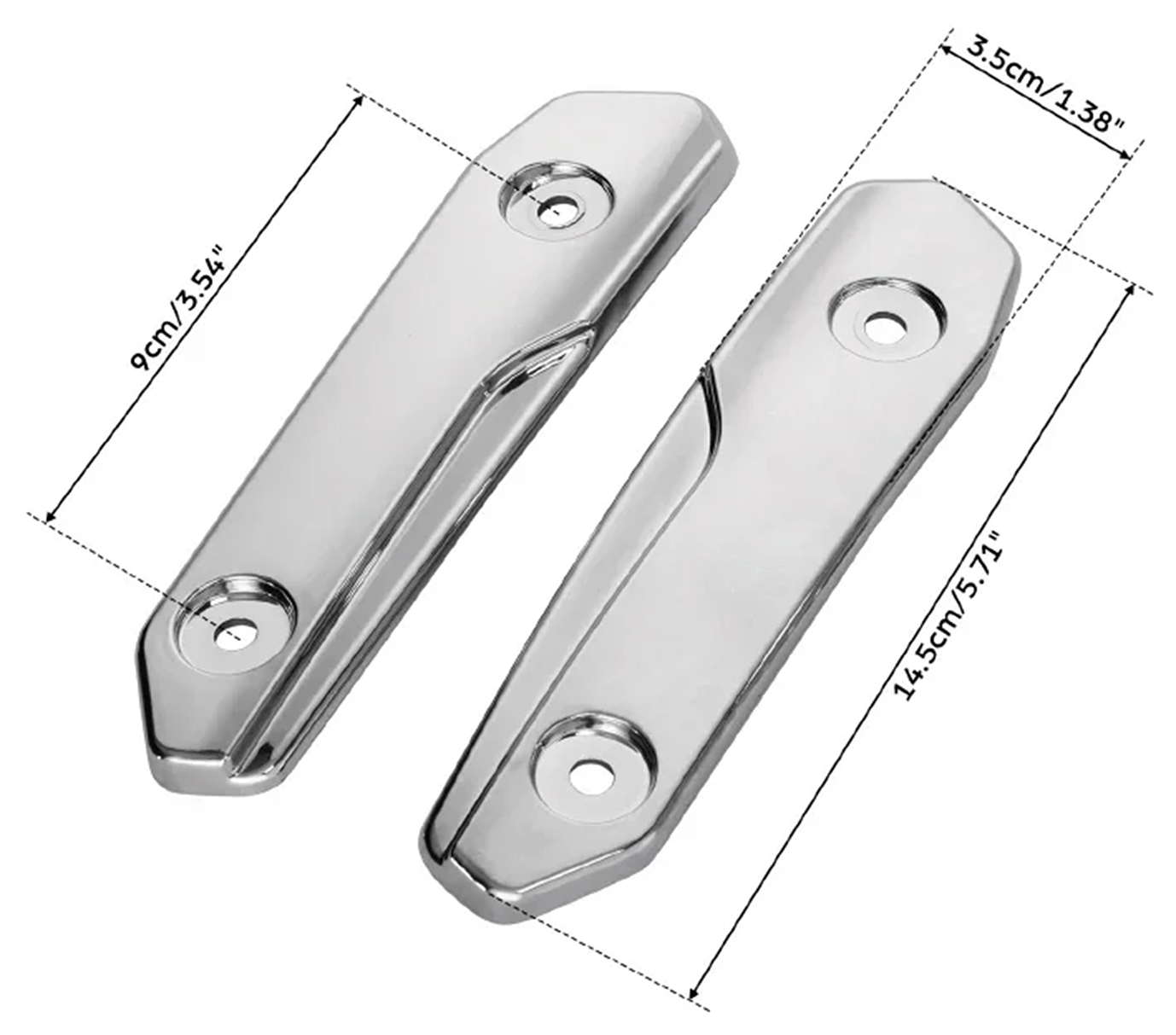Zodiac Windshield Trim for Batwing Fairings 2023 to Present