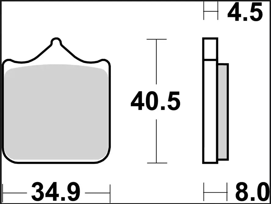 Brembo La Prime Line Sintermetall-Bremsbeläge