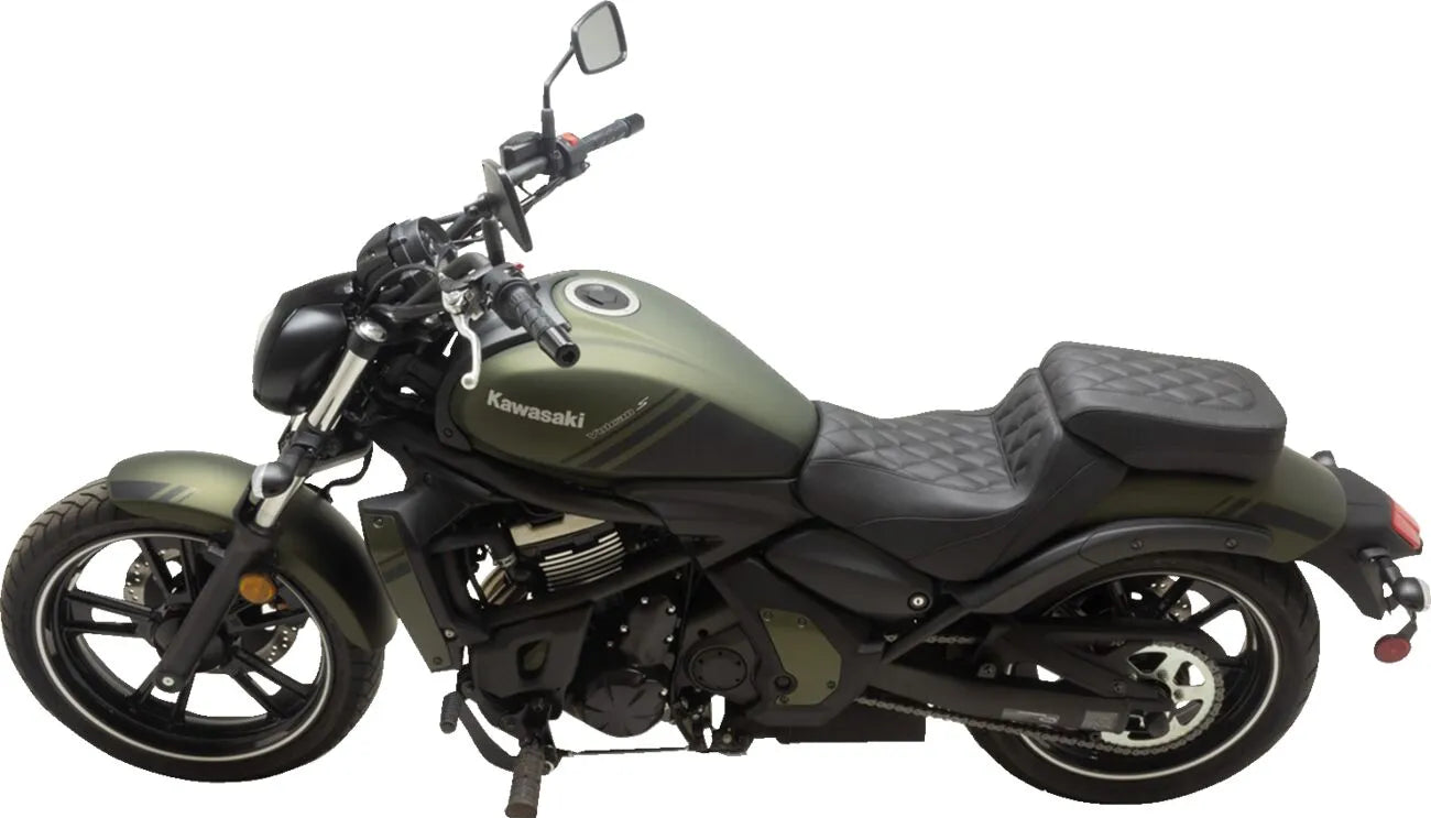 Pillion Mustang Squareback Passenger Seat - For KAWASAKI