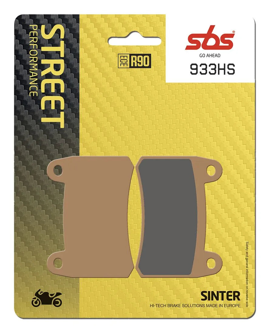 Sbs Hs Street Excel Sinter-Bremsbeläge Vorne - Vorne