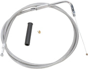 Drag Specialties Stainless Braided Throttle Cable