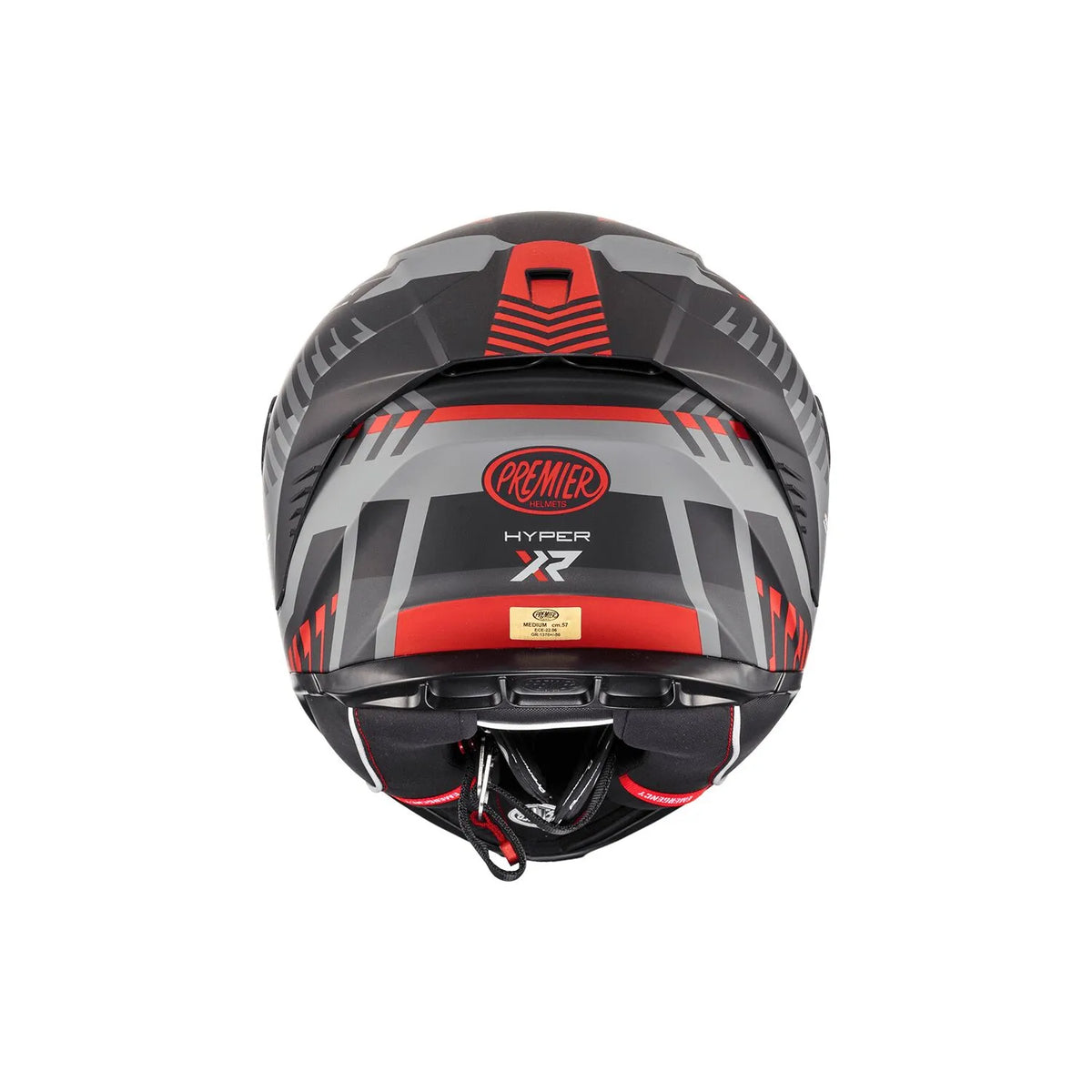 Premier Helmets Hyper Xr Helmet Full Face Street Gray