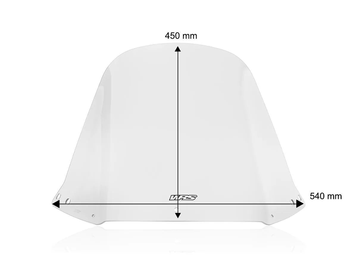 Wrs Windscreen - Enhanced Rider Protection