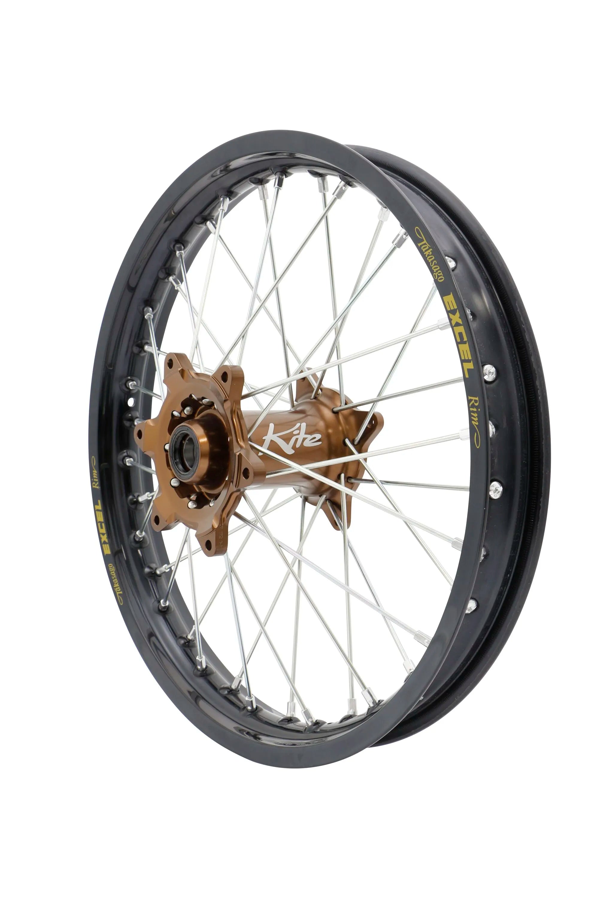 Kite Elite Mx-en Wheel 19" Silver Spokes