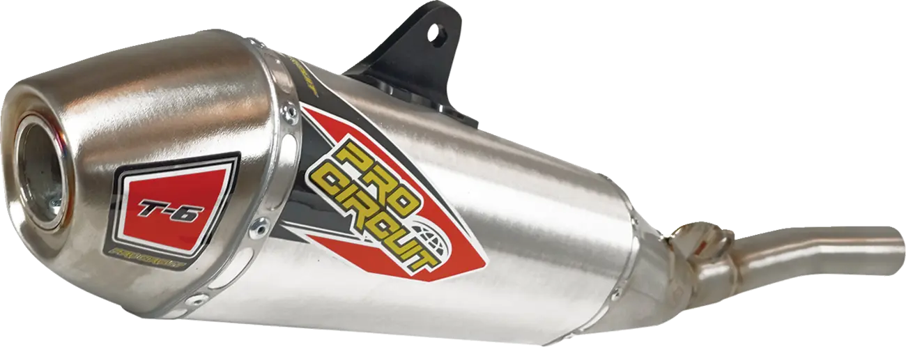 Pro Circuit T-6 Edelstahl Slip-On Schalldämpfer