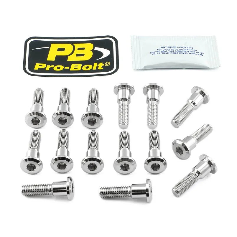 Pro Bolt Edelstahl Bremsscheibe Befestigungsbolzen Kit