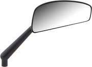 Arlen Ness Tearchop Mirror - Billet Aluminum, Black