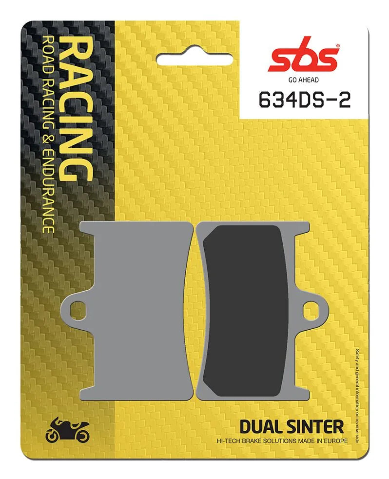 SBS DS Racing Dual Sinter Bremsbeläge - Vorne