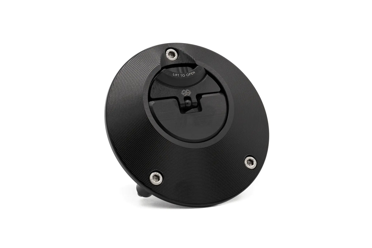 Gilles Tooling Fuel Cap Ver 2 Black for Triumph