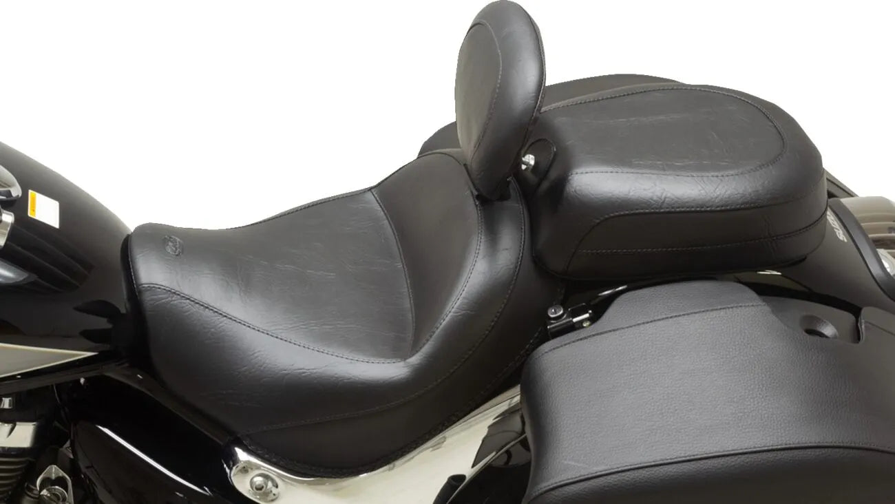 Mustang Wide Touring Solo Seat - For SUZUKI