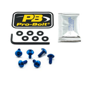 Pro Bolt Aluminium Screen Bolt Kit - Blue