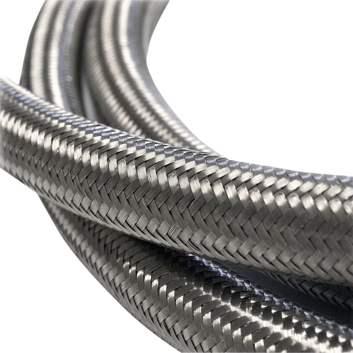 Jagg Oil Coolers Braided Oil Hose For 3/8" Frame Tube