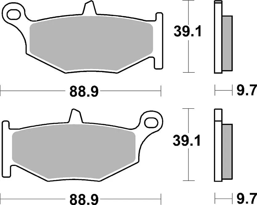 Sbs Rq Road Racing Carbon Tech Brake Pad