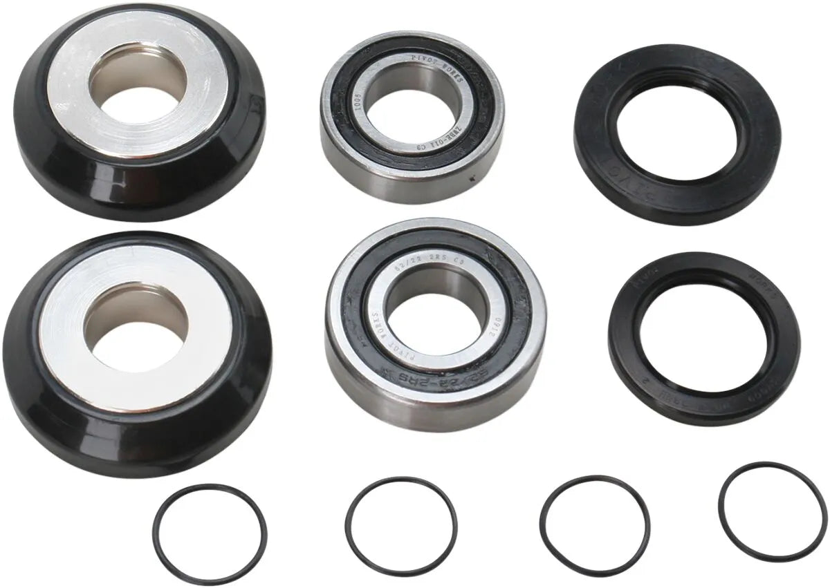 PIVOT WORKS Watertight Rear Wheel Bearing Kit with Collar