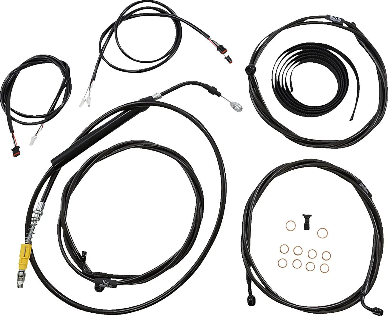 La Choppers Midnight Plug-and-Play Cable Kit