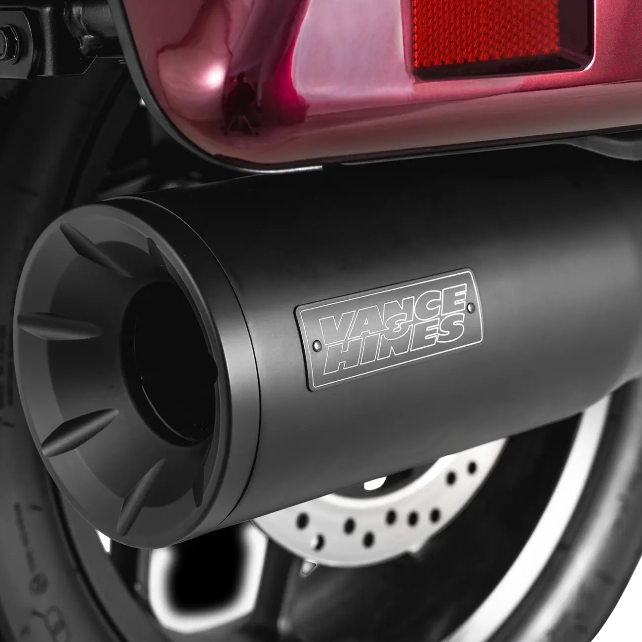 Vance & Hines Hi-output Slip-on Schalldämpfer in Schwarz