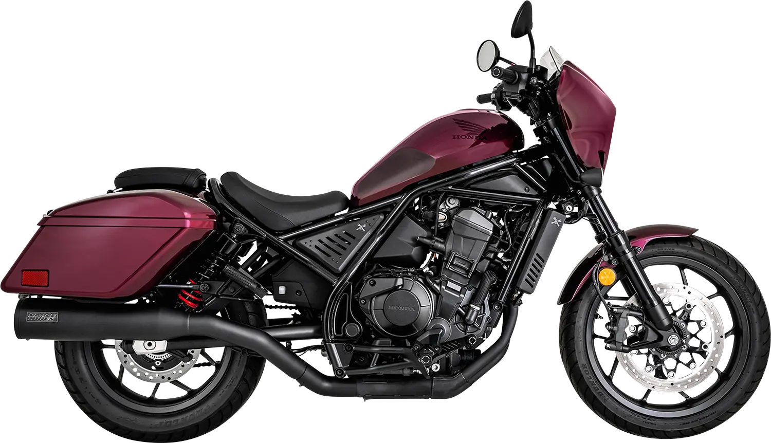 Vance & Hines Hi-output Slip-on Schalldämpfer in Schwarz