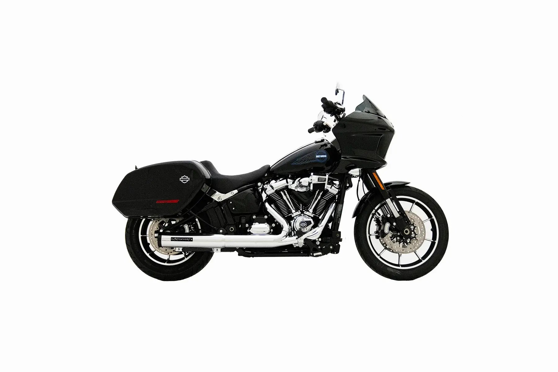 Rinehart Racing 4" Hp40 Slip-on Schalldämpfer Für Softails