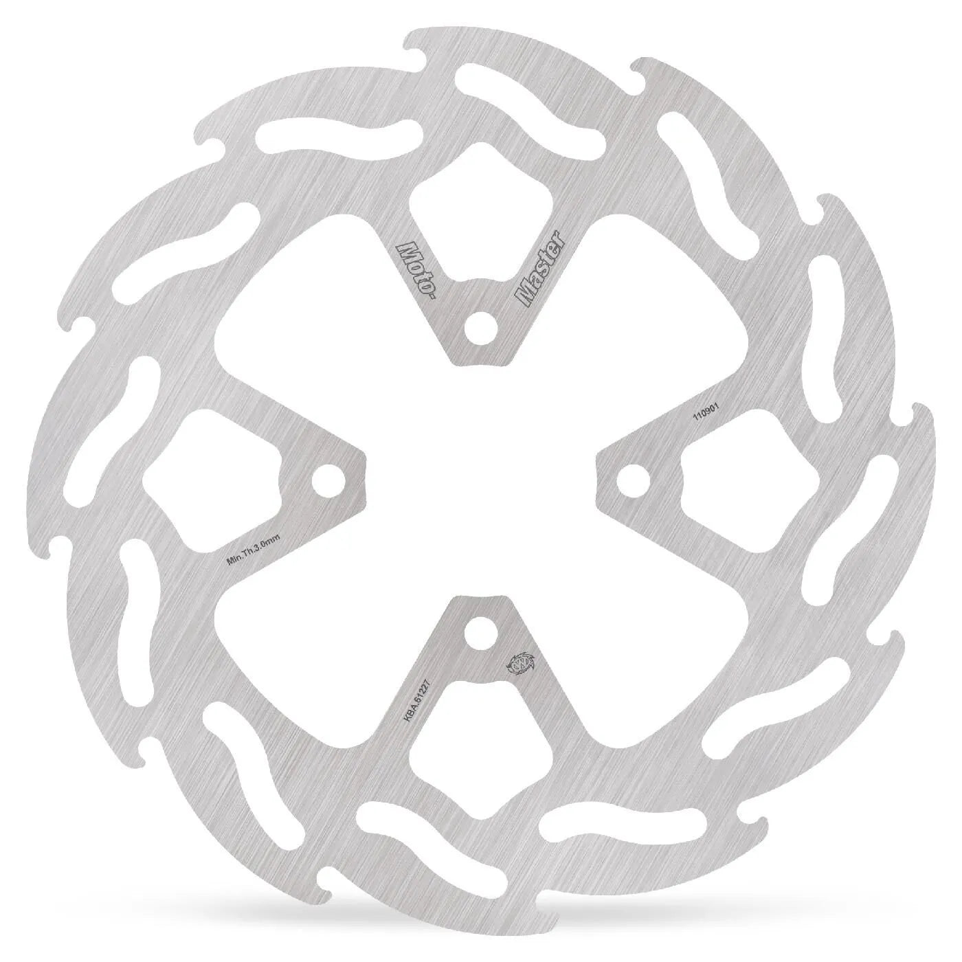 Moto-Master Flame Series Feste Bremsscheibe - Hinten