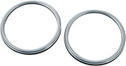 Kuryakyn Front Speaker Accents - Chrome Finish