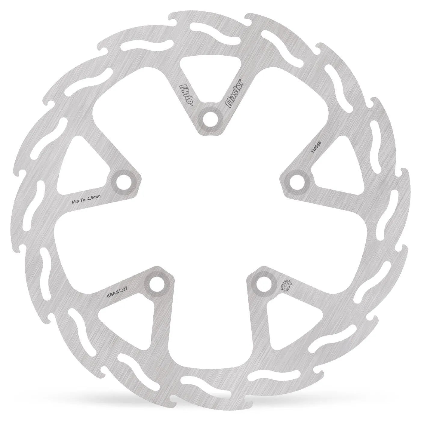 Moto-Master Flame Series Feste Bremsscheibe - 282mm - Hinten