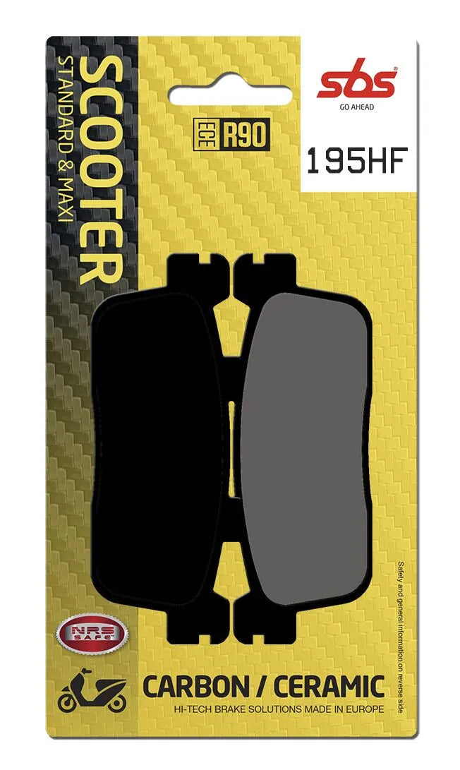 Sbs Hf Street Ceramic Organic Brake Pads - Rear