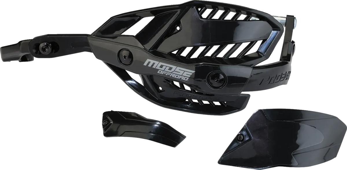 Moose Offroad Pro Ultra Plastic Handguards - 7/8" - Black - 0635-2121