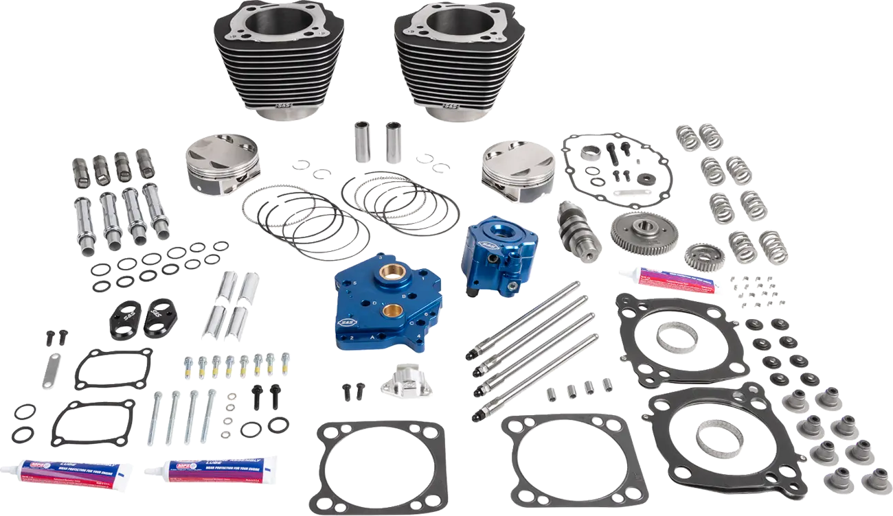 S&S Cycle 132" Power Package Engine Performance Kit for M8