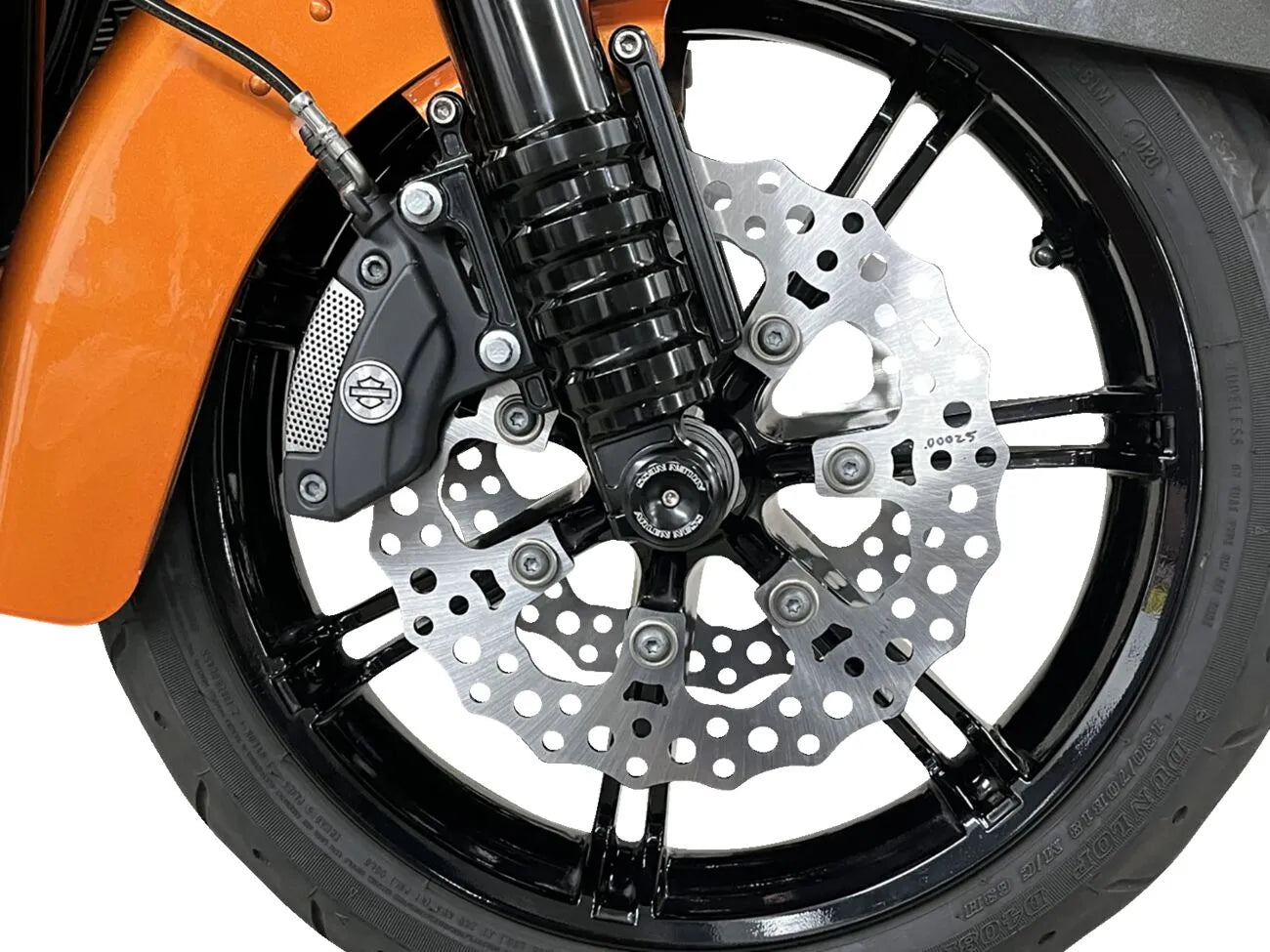 Arlen Ness Jagged Floating Brake Rotor Für V-Twin