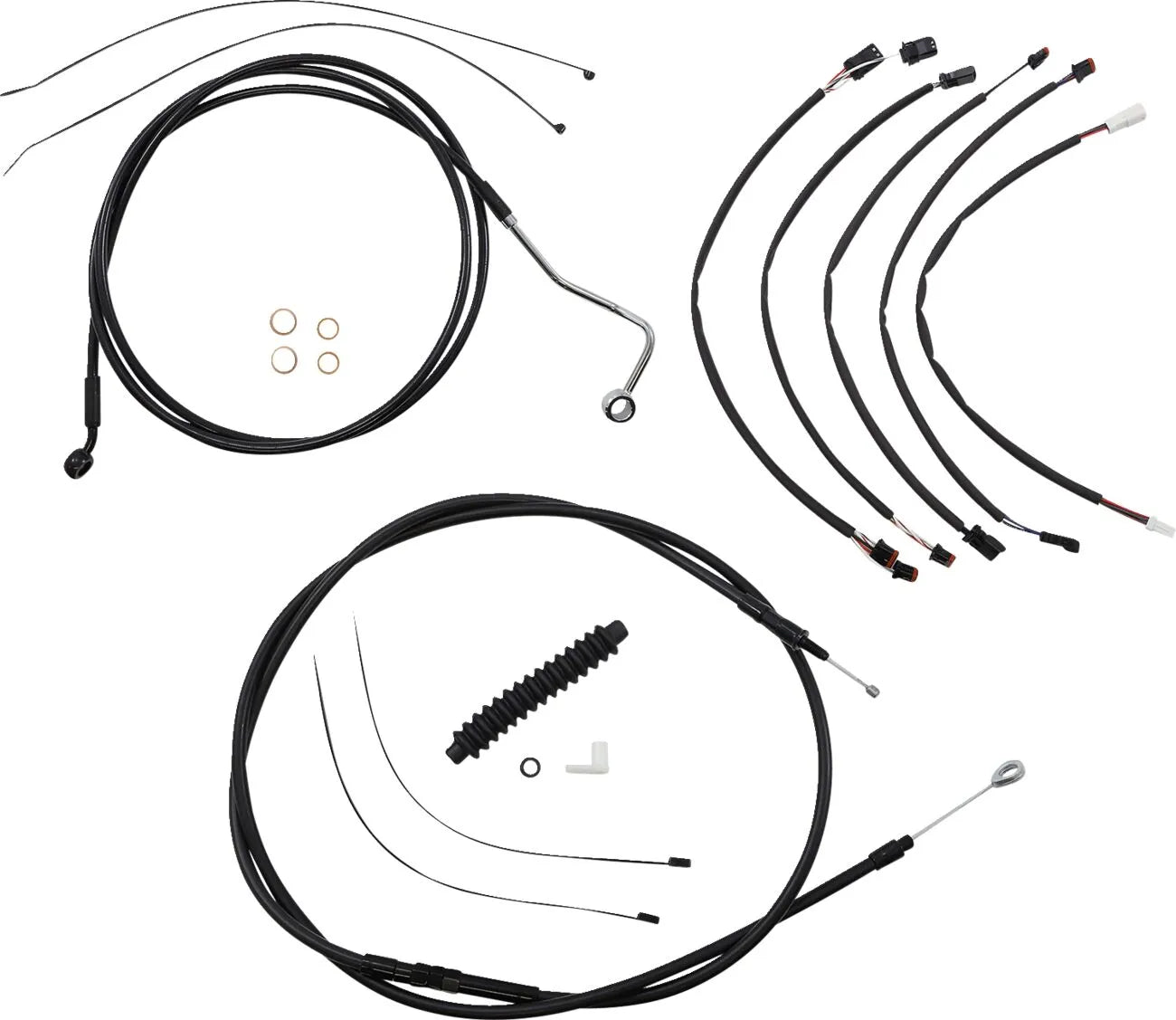 Magnum Shielding XR Handlebar Installation Kit for Ape Hanger