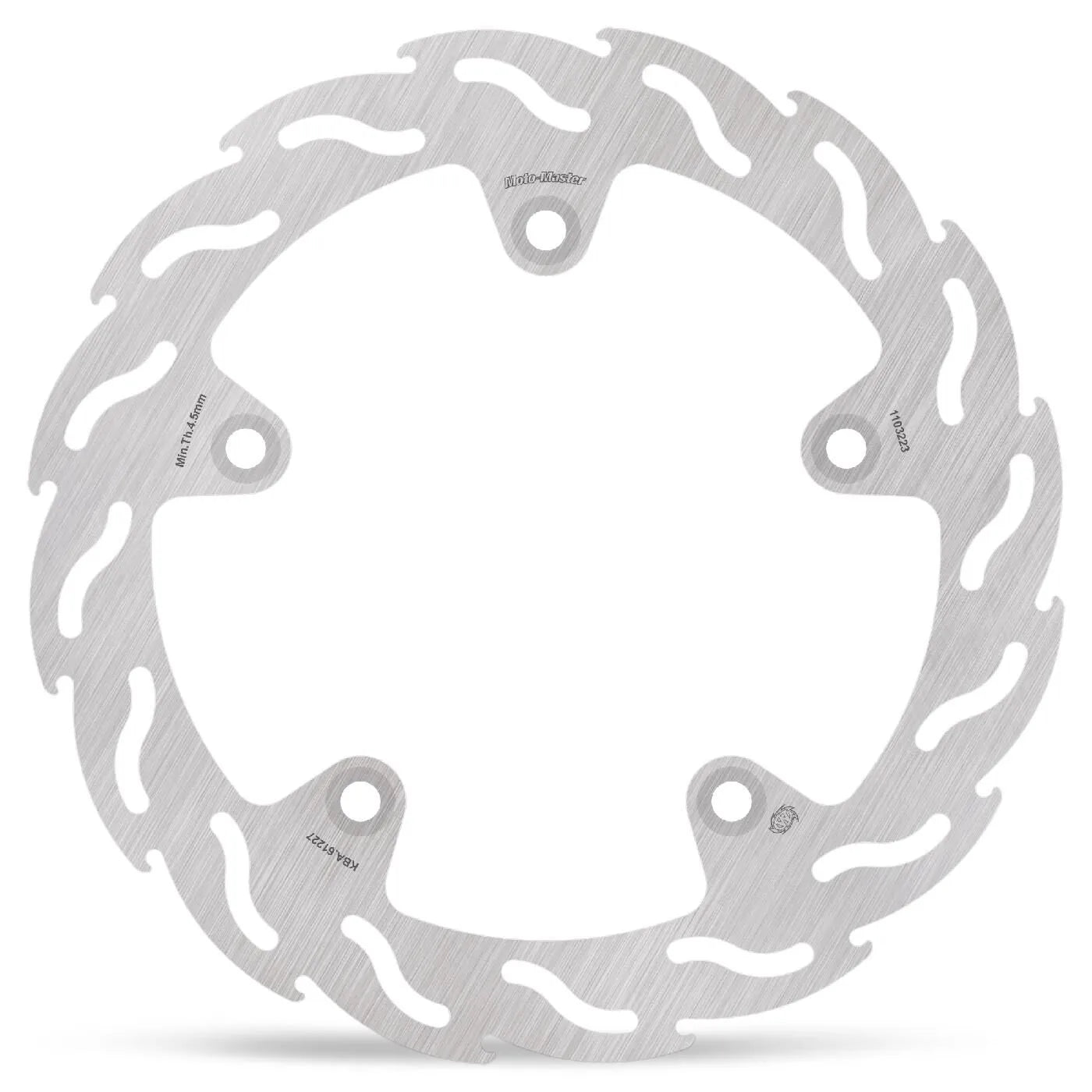 Moto-Master Flame Series Rear Brake Rotor - Hinten