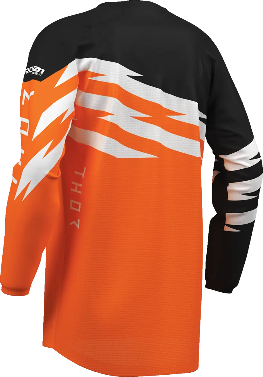 Thor Youth Launchmode Shockie Jersey Fluorescent Orange/Black