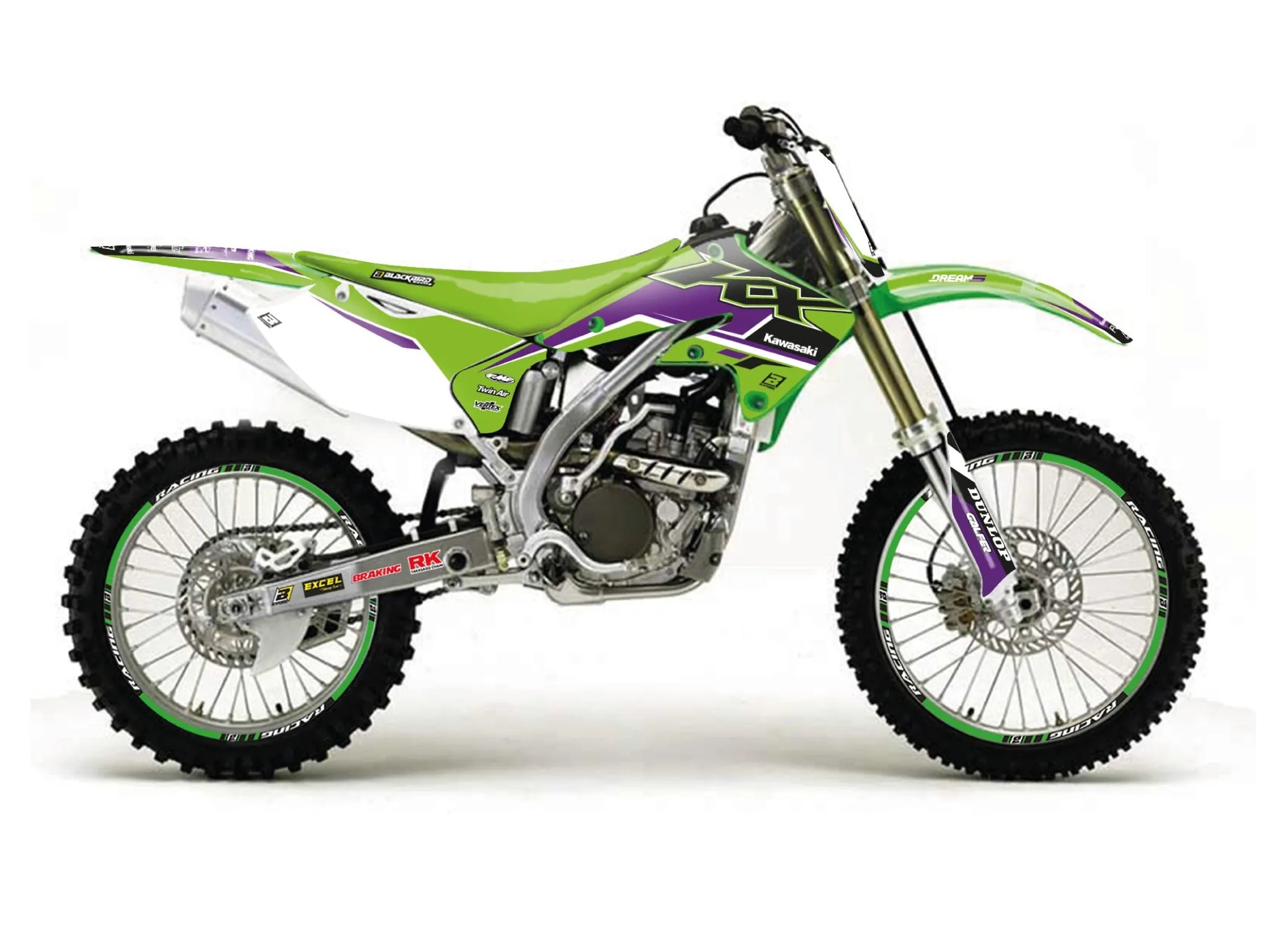Blackbird Racing Dream 5 Graphic Kit For Kawasaki