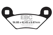 Ebc Tt Sport Carbon Fusion Bremsbeläge Für Tout Terrain/enduro