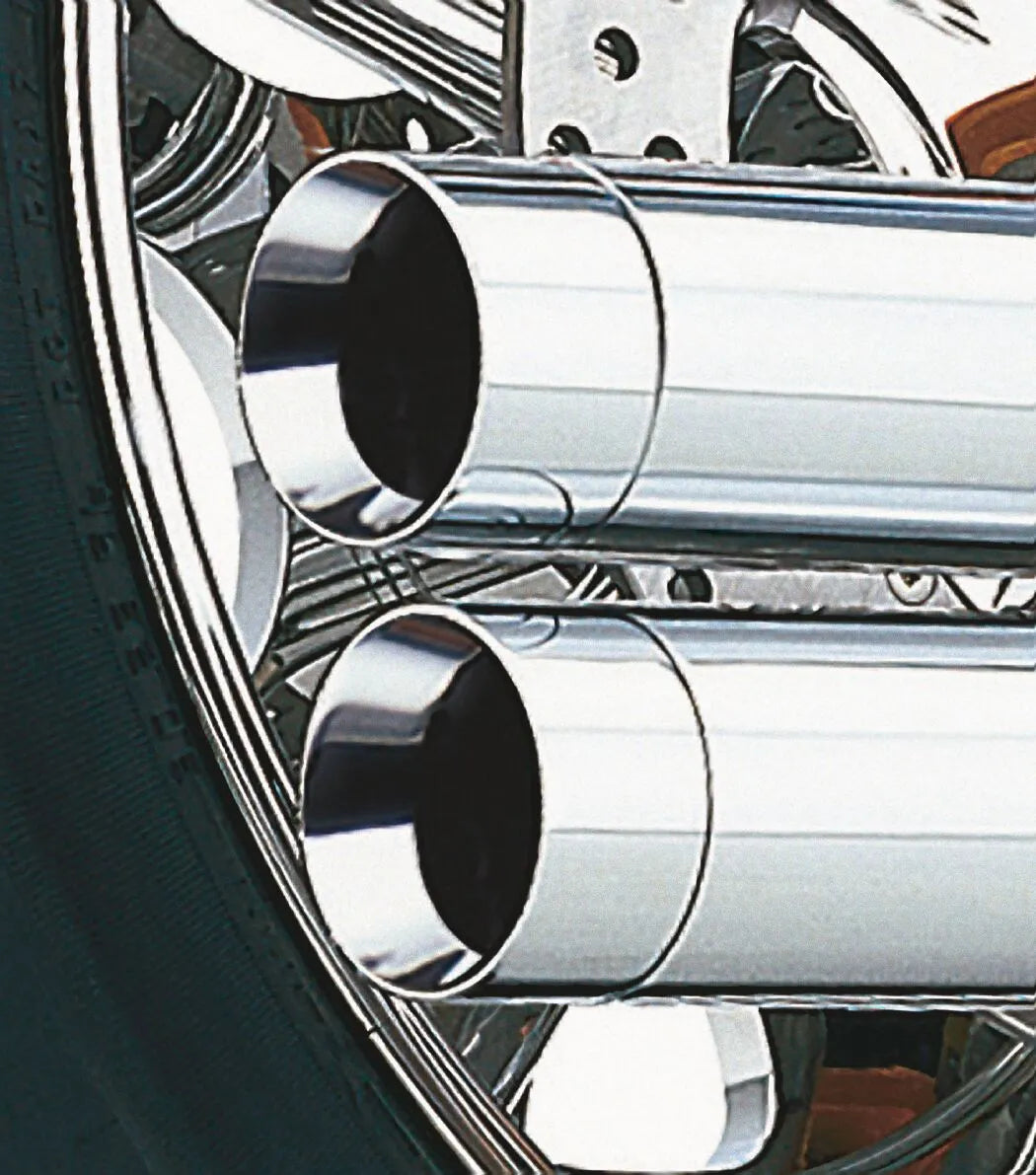 Cobra Speedster Long Exhaust System Chrome