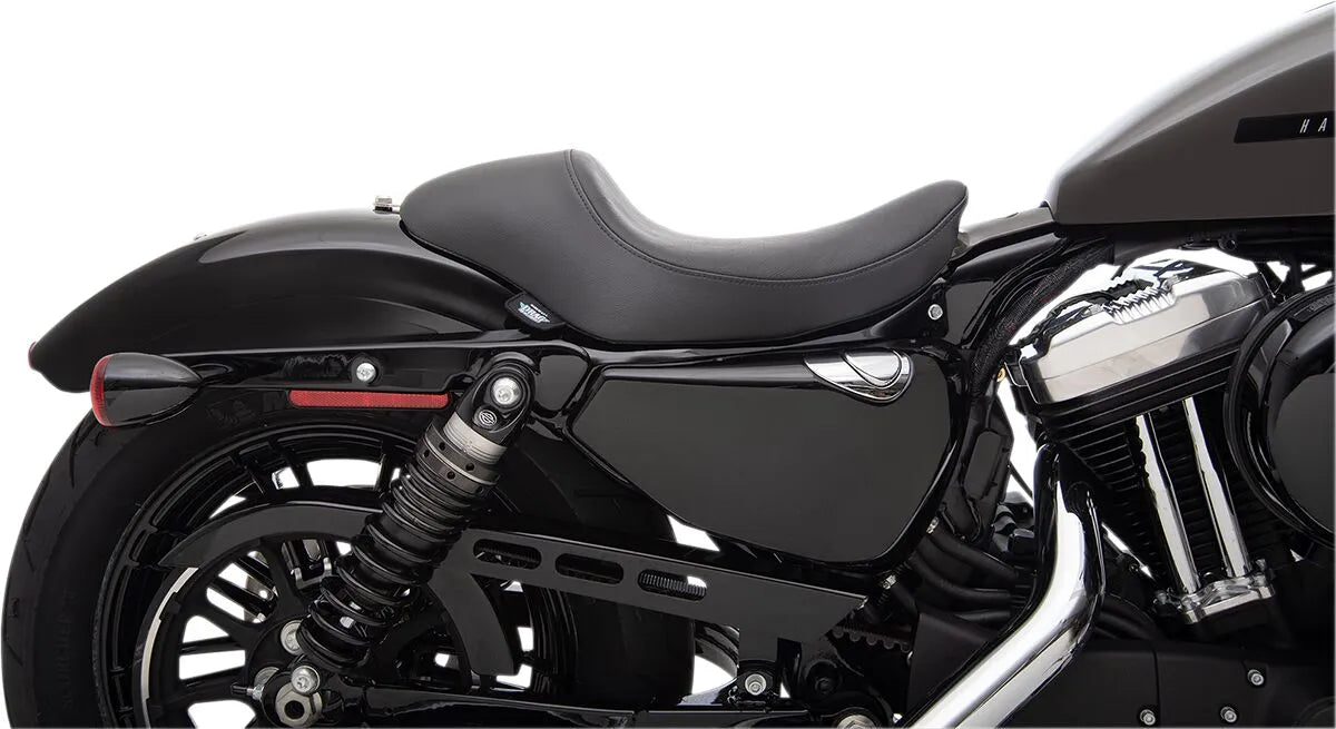 Drag Specialties 3/4 Solo Seat - For Harley Davidson
