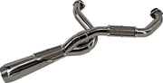 Trask 2-in-1 Big Sexy Auspuffanlage Polierter Edelstahl
