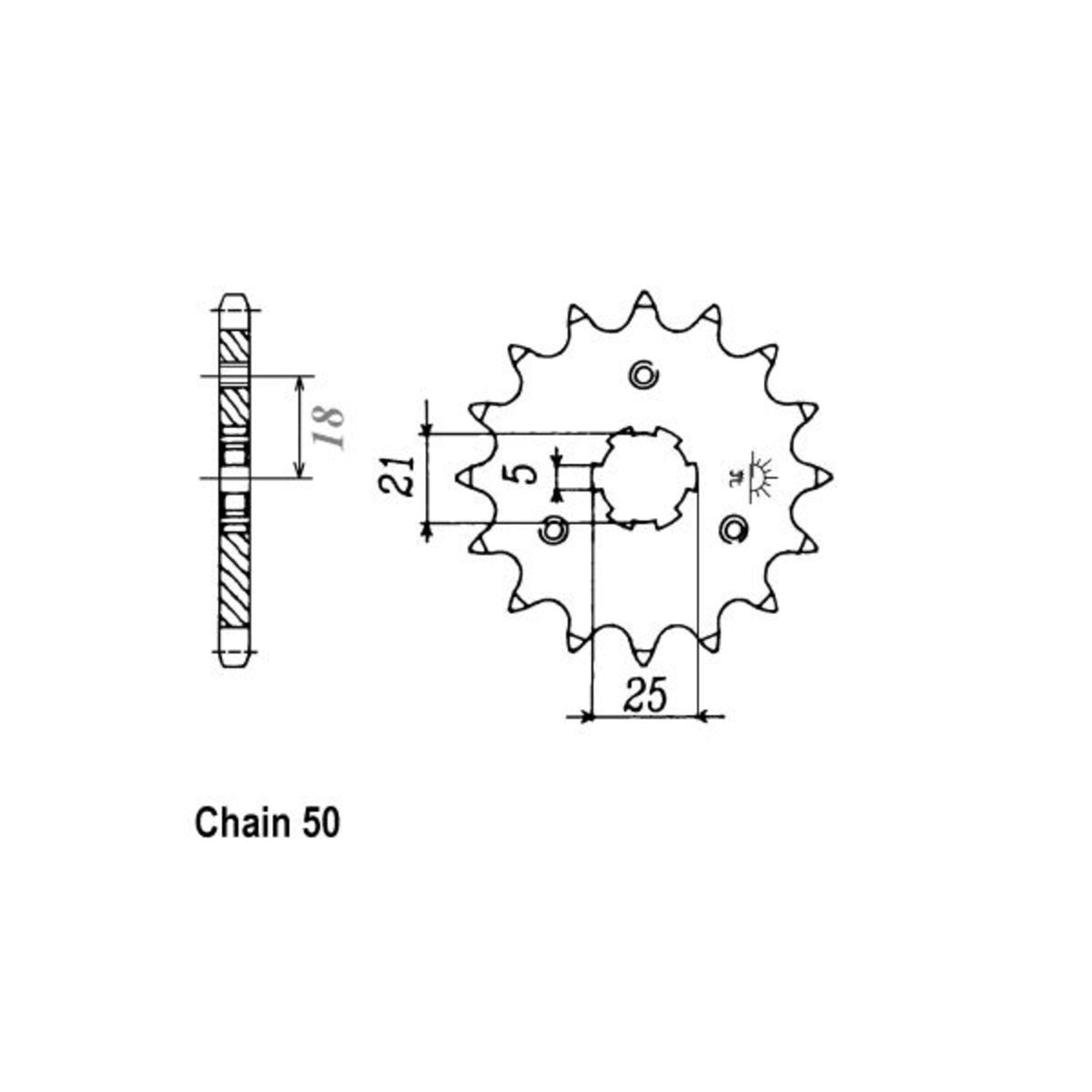 JT Sprockets Front Sprocket 424/567.16