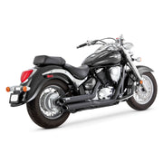 Vance & Hines Twin slash staggered 2-2 exhaust black