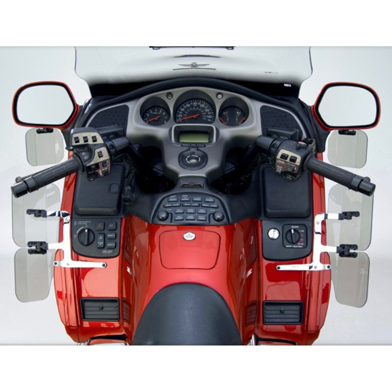 National Cycle fairing mount wing deflectors medium tinted