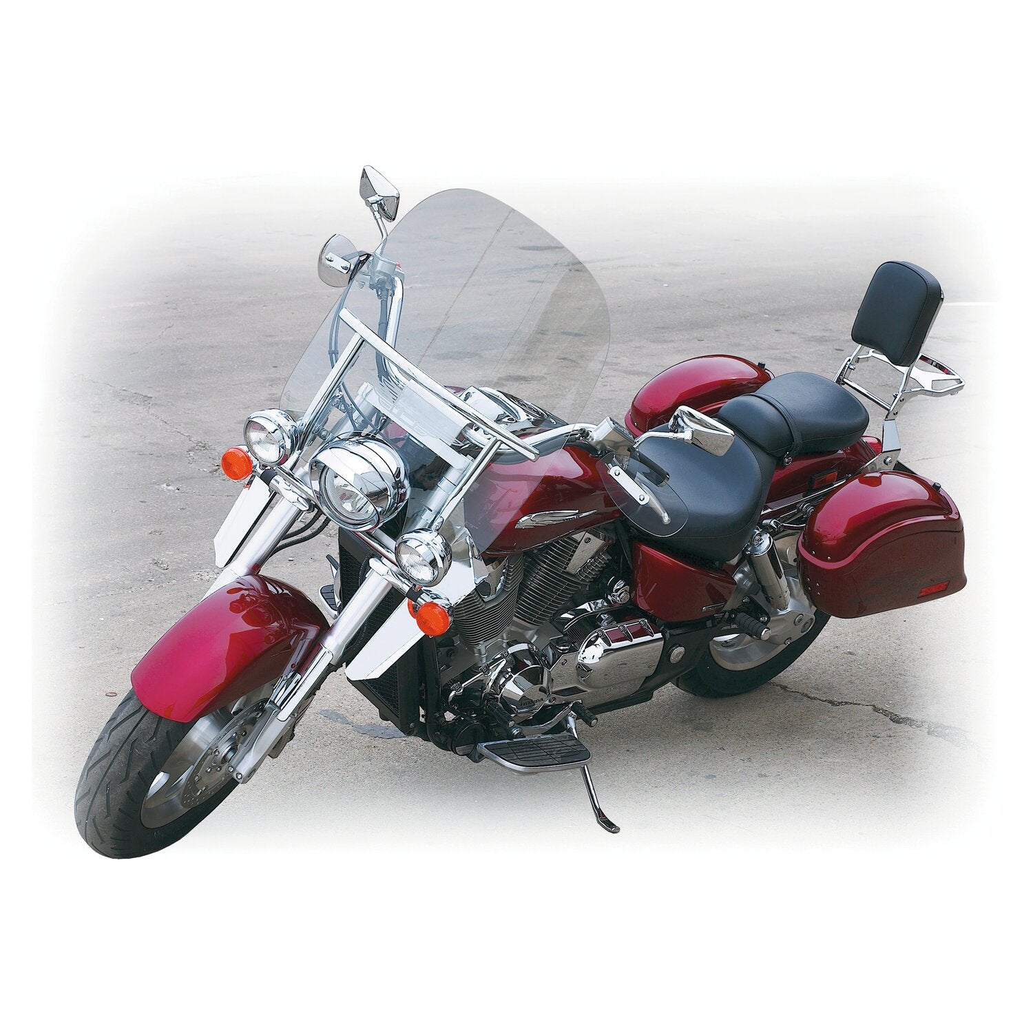 National Cycle Heavy Duty lower deflectors chrome