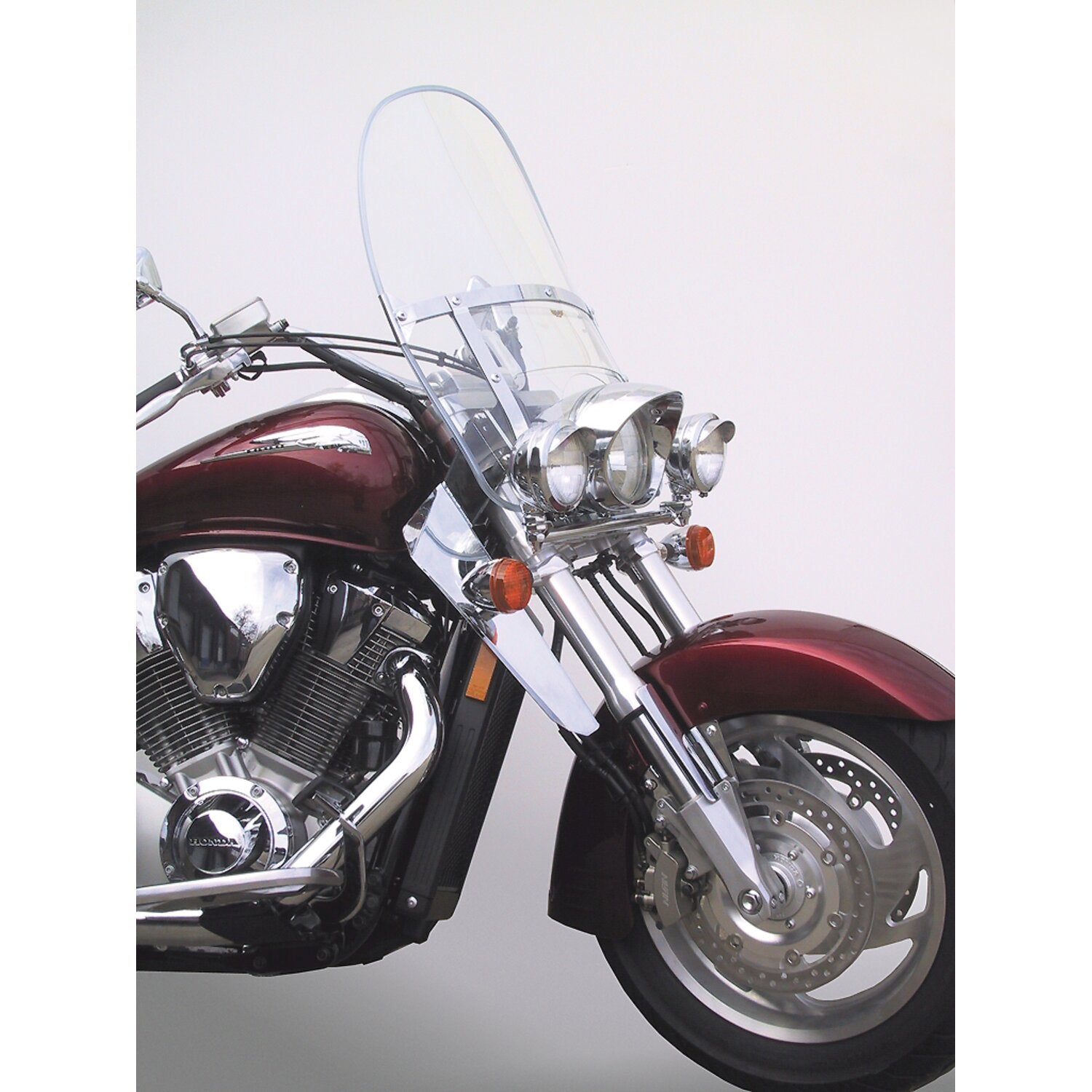 National Cycle Heavy Duty lower deflectors chrome
