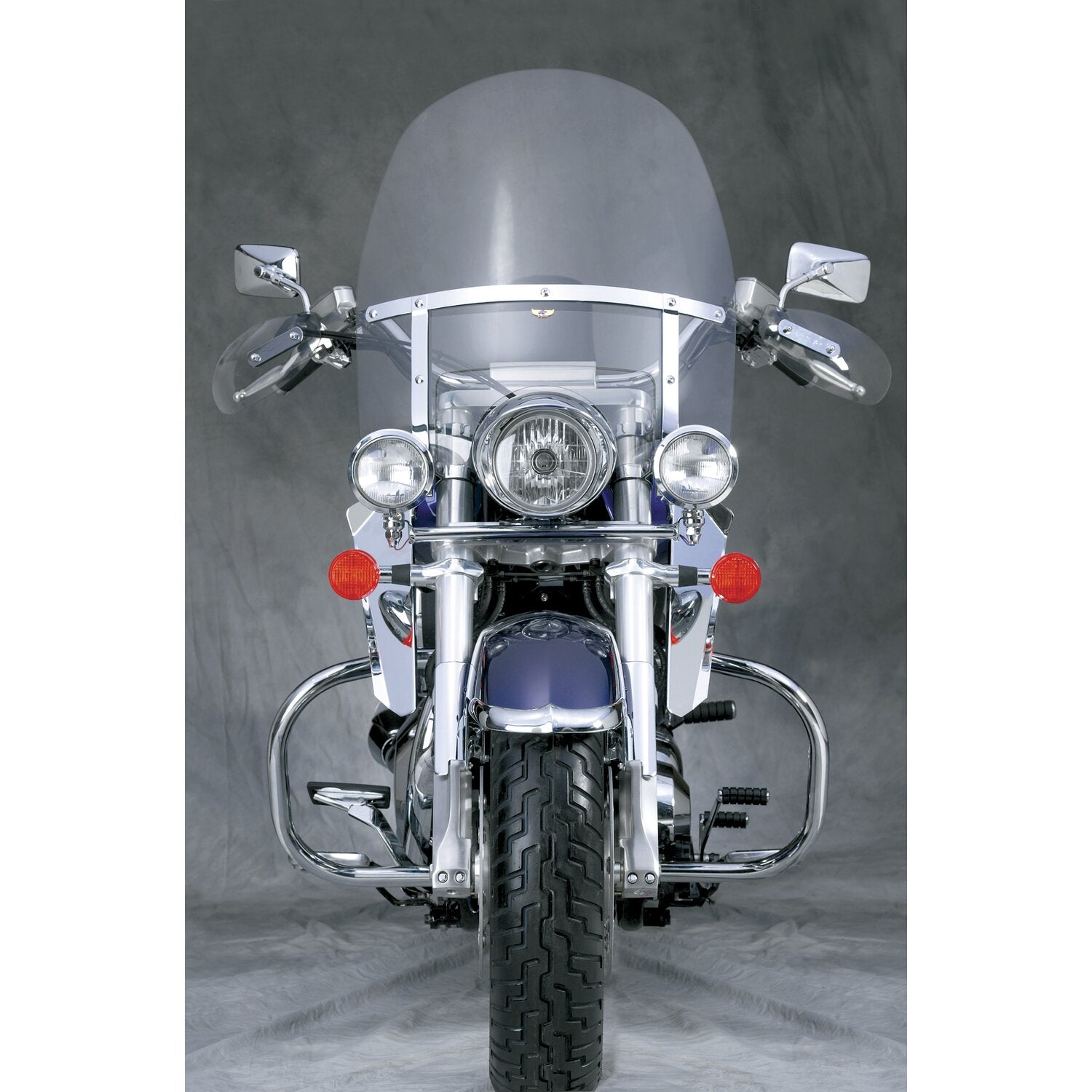 National Cycle Heavy Duty lower deflectors chrome