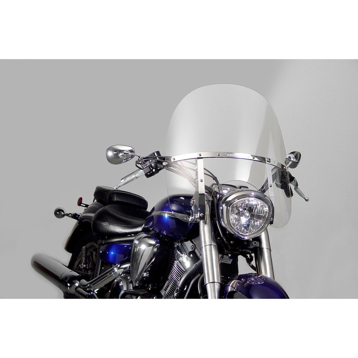 National Cycle SwitchBlade® Quick Release Windshield 2-Up® Clear